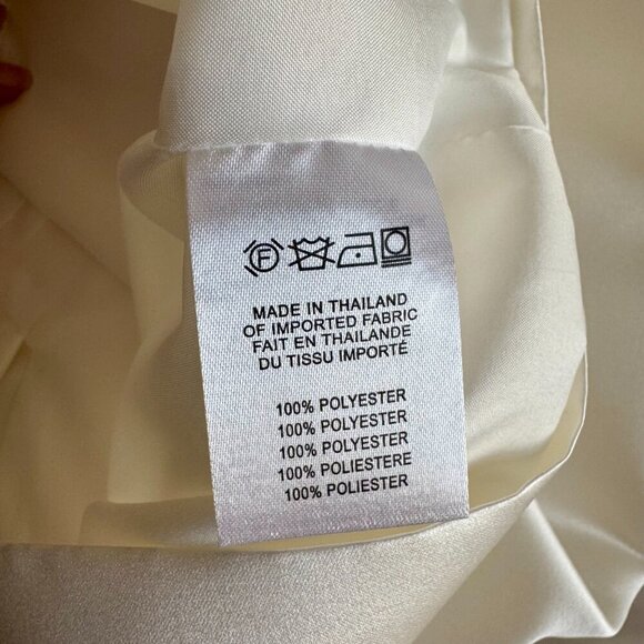 Amsale Willow Duchesse Satin Strapless Dress Size 6 - Picture 6 of 14